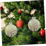 10 Pcs Shatterproof Christmas Tree Ornaments