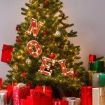 4 Pack LED Noel Marquee Letters – Red