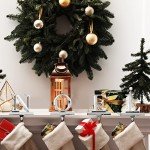 Set of 4 Metal Christmas Stocking Holders