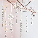 24-Piece Crystal Christmas Ornament Set