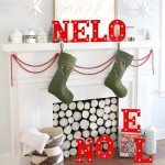 Christmas LED Letter Lights for Festive Decor