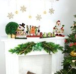 Christmas Centerpiece Decorations - 6 Pack Set