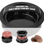 Fun Burger Press for Men - Perfect Gift!