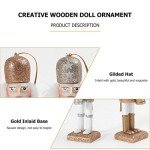 Christmas Nutcracker Ornaments Set - Wooden Decorations