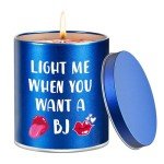 Funny Scented Christmas Candles for Men Gift Set