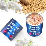 Funny Scented Christmas Candles for Men Gift Set