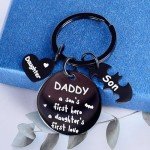 Personalized Keychain Gifts for Dad from Kids