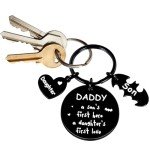 Personalized Keychain Gifts for Dad from Kids