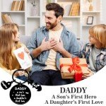 Personalized Keychain Gifts for Dad from Kids