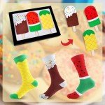 Funny Ice Cream Socks - Great Gift for All