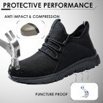 Men's Waterproof Steel Toe Non-Slip Work Shoes