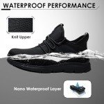 Men's Waterproof Steel Toe Non-Slip Work Shoes