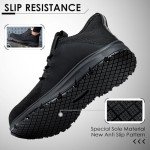 Men's Waterproof Steel Toe Non-Slip Work Shoes