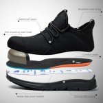 Men's Waterproof Steel Toe Non-Slip Work Shoes