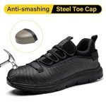 Men's Waterproof Steel Toe Non-Slip Work Sneakers