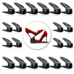 Neprock Shoe Storage Organizer Rack - 20 Pack