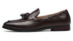 Brown Casual Leather Loafers for Men