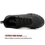 Men's Lightweight Waterproof Hiking Shoes - Black
