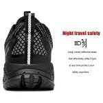 Men's Lightweight Waterproof Hiking Shoes - Black