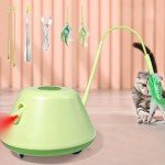 Interactive USB Rechargeable Cat Toys with LED Lights