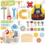 Wooden Montessori Toddler Tool Set for Kids