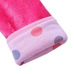 Hooded Flannel Bathrobe for Toddler Boys and Girls