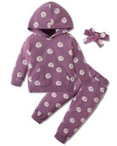 WESIDOM Toddler Girls Fall Outfit Set