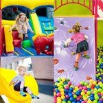 12 Pairs Non-Skid Toddler Socks for Ages 1-7