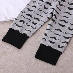 Newborn Baby Outfit Set: Romper, Pants, Hat