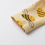 Baby Girl's Fall Ruffle Animal Print Outfit Set