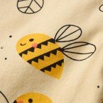 Baby Girl's Fall Ruffle Animal Print Outfit Set