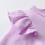 Purple 3-Piece Baby Toddler Outfit Set