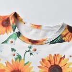 Toddler Girls Floral Top and Pants Set 2-3T