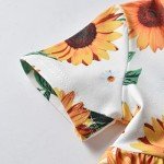 Toddler Girls Floral Top and Pants Set 2-3T