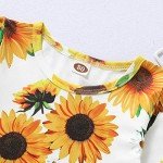 Cute Floral Long Sleeve Outfit for Baby Girls