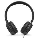 JBL Tune 500 On-Ear Headphones with Mic - Black