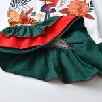 Cozy Long Sleeve Winter Dresses for Girls, 3-12