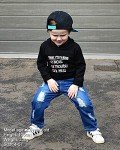 WESIDOM Baby Boy Hoodie and Jeans Outfit Set