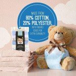 Kushies Wash Cloths for Girls - 6 Pack