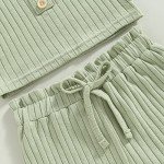 Mialoley Girls’ Tank Top and Shorts Set