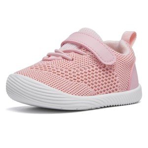 Toddler Non-Slip Walking Shoes in Pink
