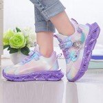 LED Light Up Sneakers for Toddlers - Purple