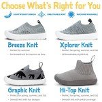 Slip-On Toddler Sneakers with Flexible Sole - Black