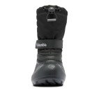 Columbia Kids Powderbug Snowlite Boots, Black/White