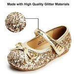 Felix & Flora Girls' Black Ballerina Mary Jane Shoes