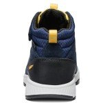 KEEN Skua Mid Waterproof Hiking Boots, Navy/Yellow