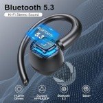 Bluetooth 5.3 Wireless Sport Earbuds with ENC Mic