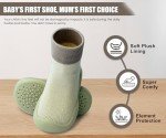 Dookeh Baby Crib Shoes, Non-Slip Soft Booties