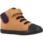 Geox Gisli Boys' Sneakers in Dark Yellow/Black