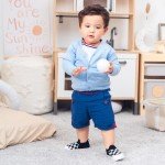 Checkerboard Knitted Slip-On Sneakers for Toddlers